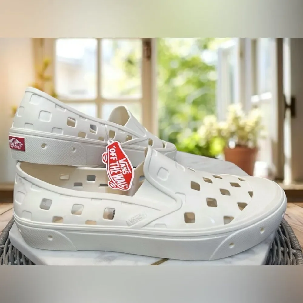 🔥NEW 🔥 VANS TRK Slip On Rubber Water Shoes Size 13